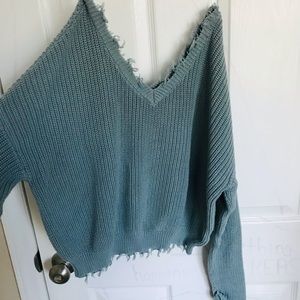 Off the shoulder sweater!🍁🍁